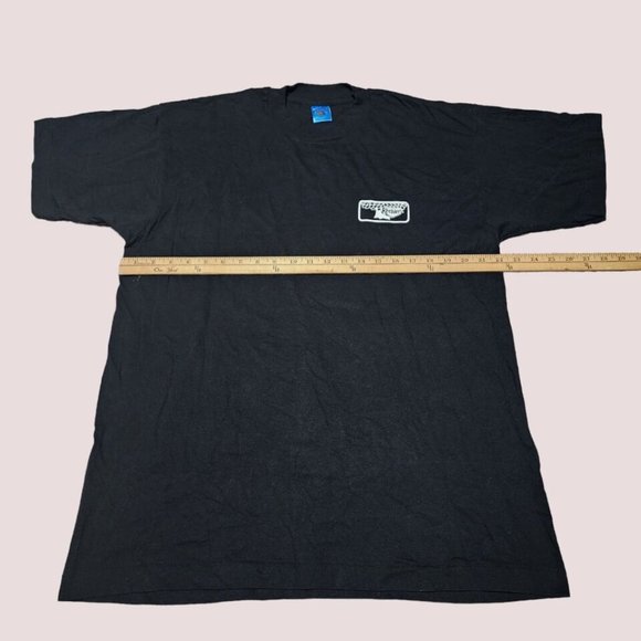 VTG Unbeatable Wheatables Country Tour '94 Black T-Shirt Made in USA Keebler XL - Picture 7 of 8